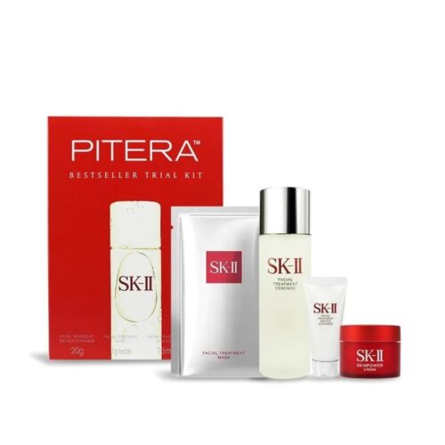 SK2 BESTSELLER TRIAL KIT 75ML/20G/15G/1PCS MASK