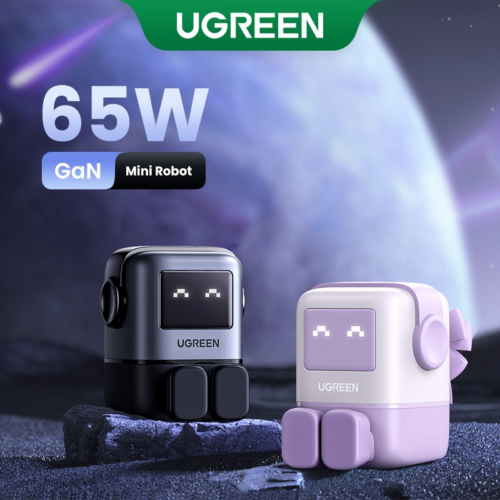 UGREEN NEXODE RG 65W 2C1A ROBOTGAN FAST CHARGER UG-CD361-35292