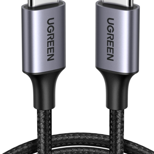 Ugreen USB-C 2.0 M/M ROUND CABLE NICKEL PLATING ALUMINUM SHELL 60W 1M UG-US261-50150