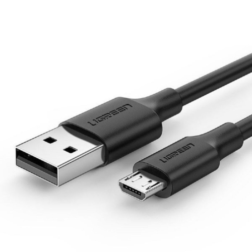 Ugreen USB 2.0 A TO MICRO USB CABLE NICKEL PLATING (BLACK) UG-US289-60136