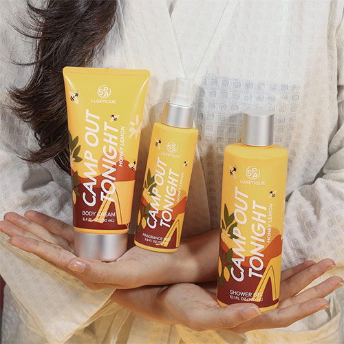 Spa Luxetique Honey Lemon 10min Quick shower set