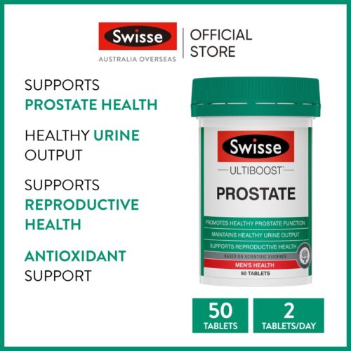 Swisse-Ultiboost-Prostate-50-001 Swisse Ultiboost Prostate 50 Tablets