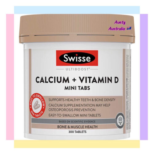 swisse calcium vitamin d mini tab-001 Swisse Ultiboost Calcium + Vitamin D Mini Tablets
