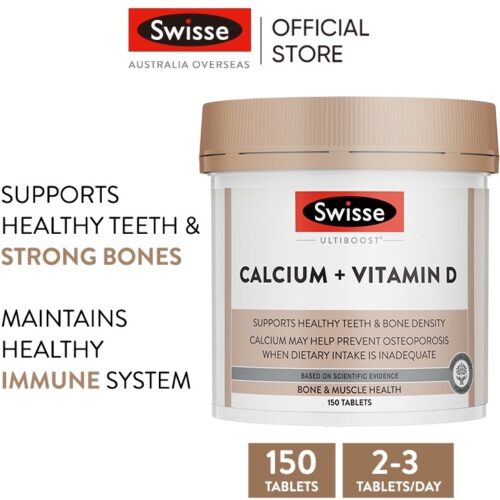 swisse-calvd-001 Swisse Ultiboost Calcium + Vitamin D
