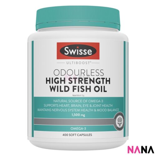 swisse-high-fish-001 Swisse Ultiboost Odourless High Strength Wild Fish Oil